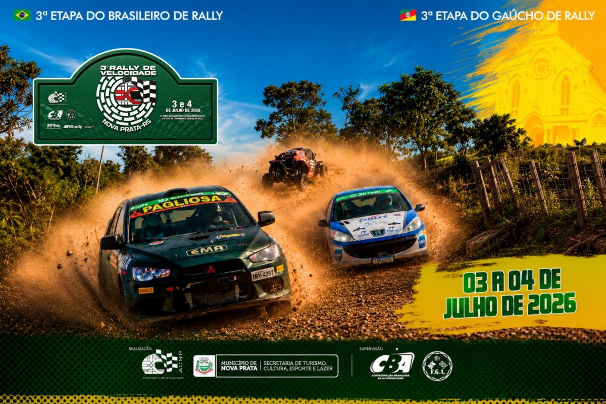 3&ordm; Rally Velocidade - Nova Prata/RS